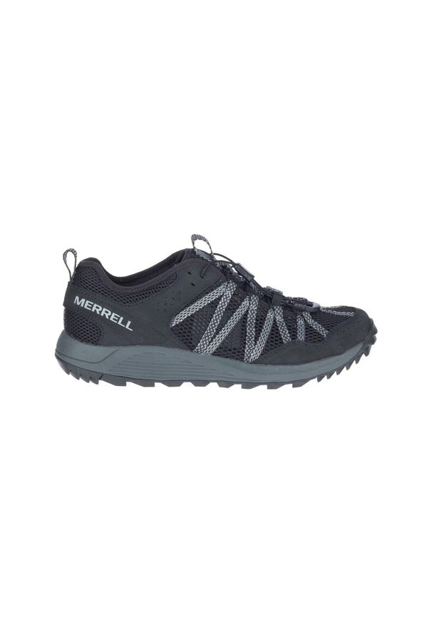 Buty turystyczne męskie Merrell Wildwood Aerosport. Kolor: czarny. Sport: turystyka piesza
