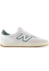 Buty męskie New Balance Numeric NM440WGR – białe. Kolor: biały. Materiał: dresówka, skóra, syntetyk, guma, materiał. Szerokość cholewki: normalna. Sport: skateboard