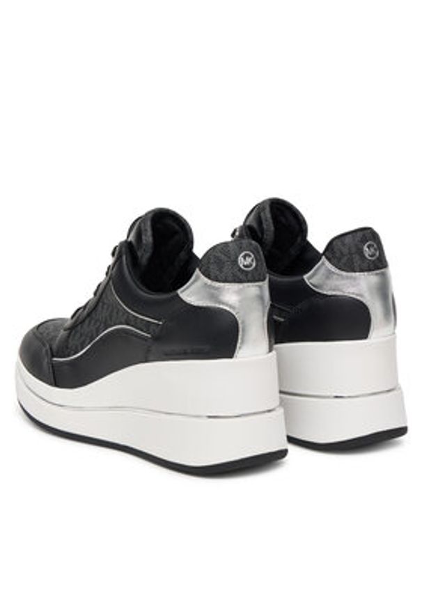 MICHAEL Michael Kors Sneakersy Emmy 43F5EMFS2L Czarny. Kolor: czarny. Materiał: skóra