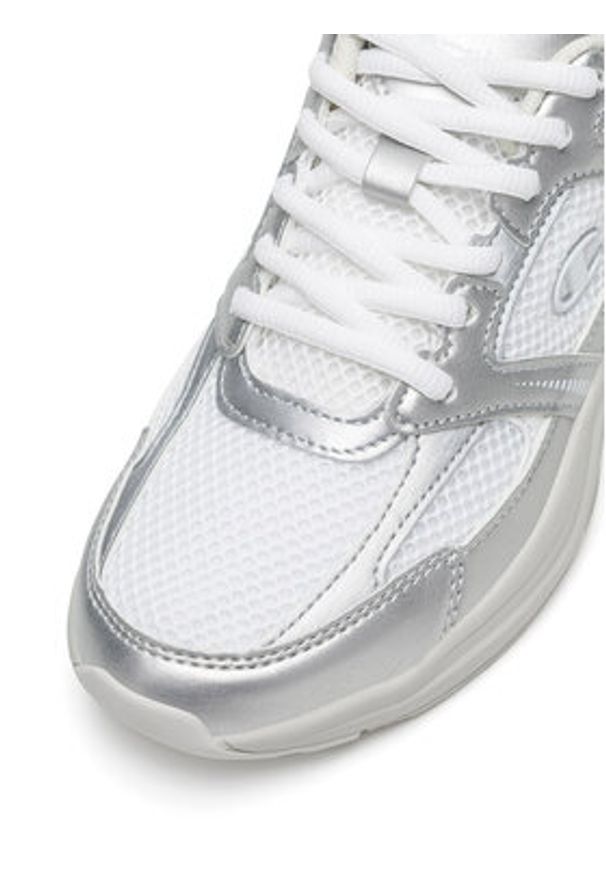 Champion Sneakersy RUN 202 K S11728-EM007 Srebrny. Kolor: srebrny. Materiał: syntetyk, materiał. Sport: bieganie