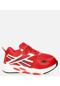 Casu - Czerwone buty sportowe na rzep casu 20p15/m. Zapięcie: rzepy. Kolor: czerwony