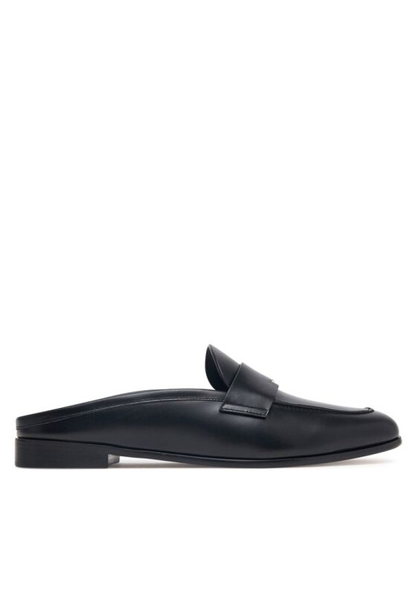 Max Mara Klapki Regentsabot 2624526211 Czarny. Kolor: czarny. Materiał: skóra