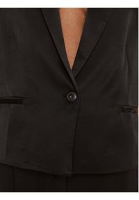 Herskind Kamizelka Line Vest 4995985 Czarny Regular Fit. Kolor: czarny. Materiał: wiskoza #4