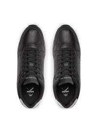 Calvin Klein Jeans Sneakersy Retro Runner Low Lth In Sat YM0YM00863 Czarny. Kolor: czarny. Materiał: skóra #2