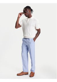 United Colors of Benetton - United Colors Of Benetton Polo 115GK301G Beżowy Regular Fit. Typ kołnierza: polo. Kolor: beżowy. Materiał: bawełna #4