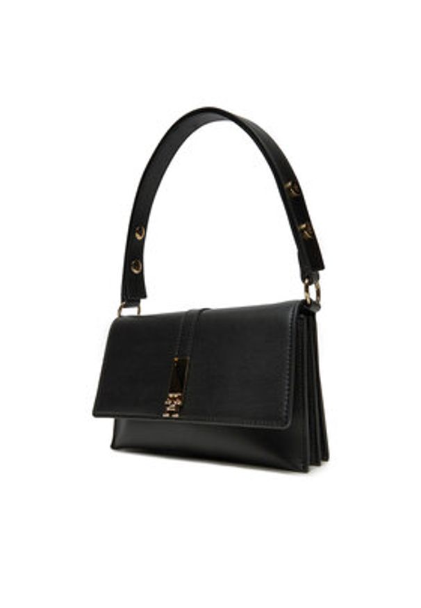 TOMMY HILFIGER - Tommy Hilfiger Torebka AW0AW16893 Czarny. Kolor: czarny. Materiał: skórzane