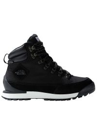 Buty The North Face Back To Berkeley IV Textile Lifestyle 0A8179KY41 - czarne. Kolor: czarny. Materiał: materiał, skóra, guma. Szerokość cholewki: normalna