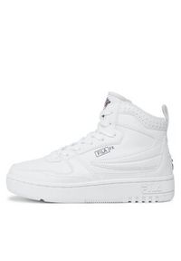 Fila Sneakersy Fxventuno Mid Teens FFT0084.10004 Biały. Kolor: biały. Materiał: skóra #3