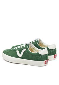 Vans Sneakersy Sport Low VN000D6NBR11 Zielony. Kolor: zielony. Materiał: skóra, zamsz #4