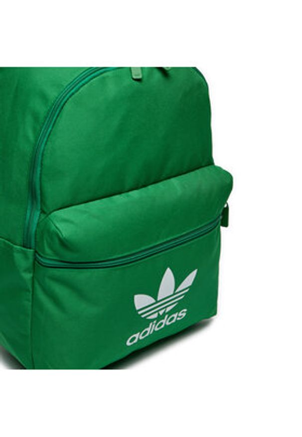 Adidas - adidas Plecak Adicolor IW1781 Zielony. Kolor: zielony. Materiał: materiał