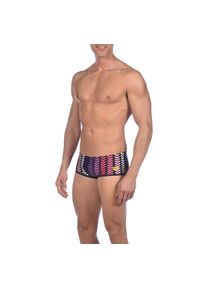 Kąpielówki męskie Arena M One Logo Stripe Low Wait Short. Kolor: czarny #1