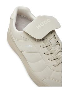 Hugo - HUGO Sneakersy Riven 50536279 Beżowy. Kolor: beżowy. Materiał: skóra #4