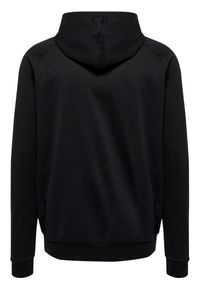 Hummel Bluza damska bawełniana rozpinana GRID Cotton Zip Hoodie. Typ kołnierza: kaptur. Kolor: czarny. Materiał: bawełna