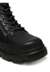Karl Lagerfeld - KARL LAGERFELD Trapery KL43543 Czarny. Kolor: czarny. Materiał: skóra #4