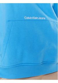 Calvin Klein Jeans Bluza J20J220945 Niebieski Oversize. Kolor: niebieski. Materiał: bawełna