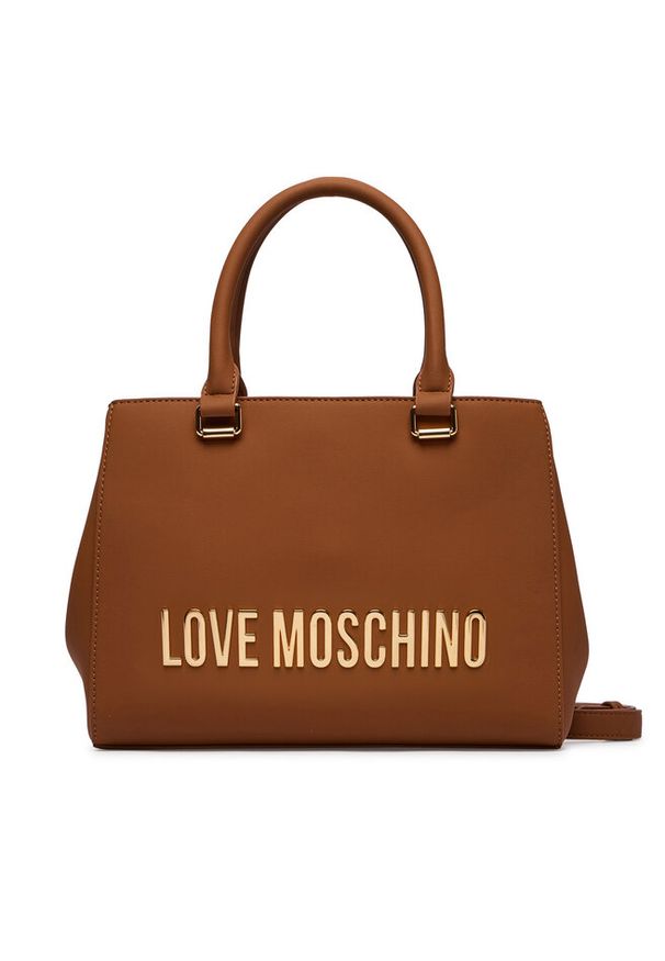 Love Moschino - Torebka LOVE MOSCHINO. Kolor: brązowy