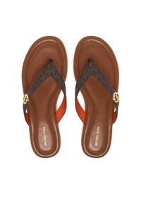 MICHAEL Michael Kors Japonki Ering Thong 40S6ERFS1B Brązowy. Kolor: brązowy. Materiał: skóra #1