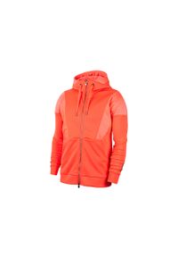 Nike - Bluza męska nike air jordan 23e flight tech lite hoodie infrared. Kolor: różowy. Sport: bieganie #2