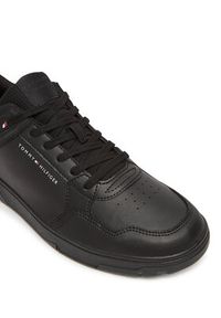 TOMMY HILFIGER - Tommy Hilfiger Sneakersy Basket Core Lite Lmix FM0FM05518 Czarny. Kolor: czarny. Materiał: skóra #6