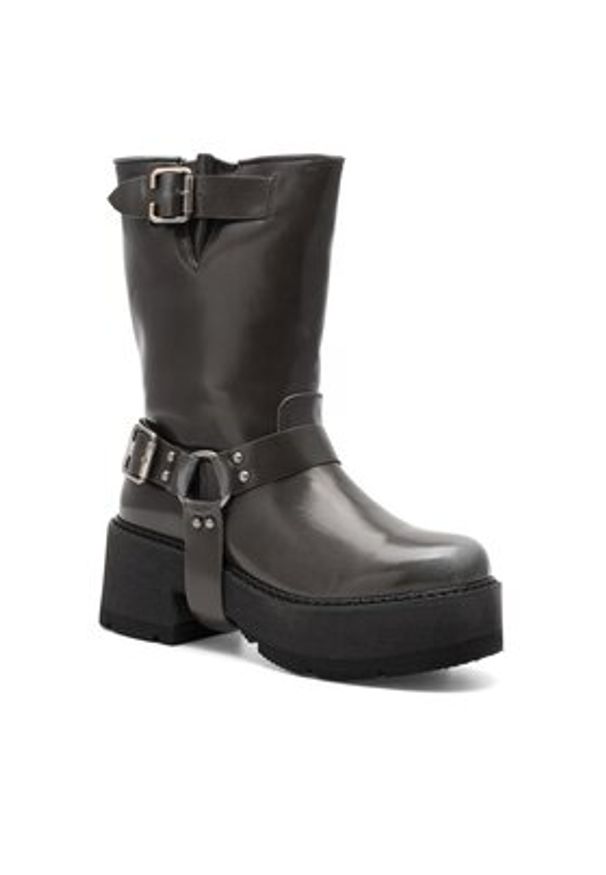 Jenny Fairy Botki WS22236-05 Czarny. Kolor: czarny. Materiał: syntetyk