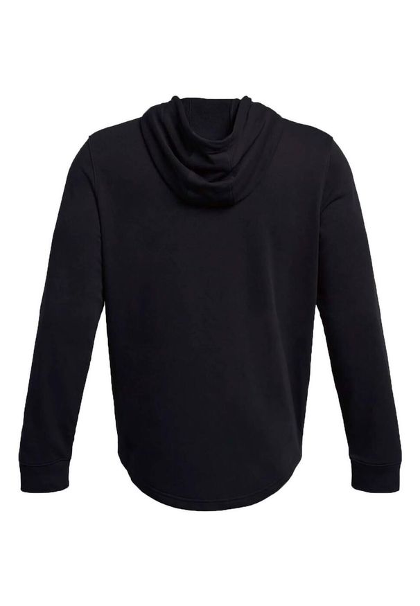Under Armour - Męska Bluza Z Grafiką Rival Terry. Kolor: czarny