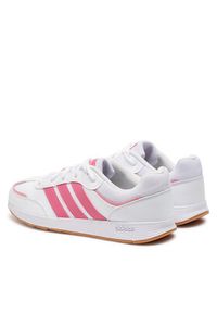 Adidas - adidas Sneakersy Tensaur Switch JI1054 Biały. Kolor: biały. Materiał: skóra