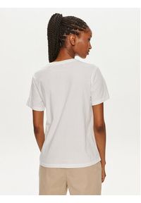 GANT - Gant T-Shirt Logo 4200849 Biały Regular Fit. Kolor: biały. Materiał: bawełna