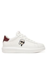 Karl Lagerfeld - KARL LAGERFELD Sneakersy KL52530N Biały. Kolor: biały. Materiał: skóra