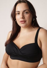 Born2be - Czarne Bikini Dwuczęściowe Zabudowane na Grubych Ramiączkach z Regulacją Aroaete. Kolekcja: plus size. Kolor: czarny. Długość: krótkie #3