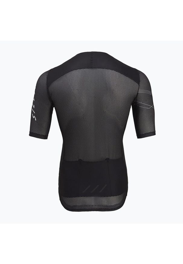 Koszulka rowerowa męska Silvini Jersey Legno MD2000. Kolor: wielokolorowy, czarny, szary. Materiał: jersey