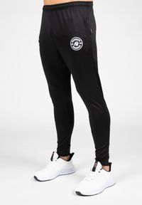 GORILLA WEAR - Vernon Track Spodnie - Czarny. Kolor: czarny. Sport: fitness