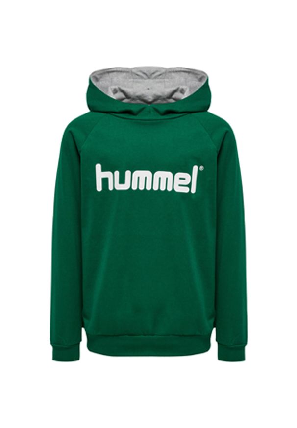 Bluza dziecięca Hummel hml GO KIDS COTTON Logo Hoodie. Kolor: biały, zielony, wielokolorowy