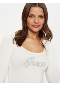 Guess Body W5RP00 K68D2 Écru Slim Fit. Materiał: wiskoza #9