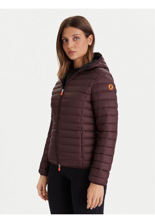 Save The Duck Kurtka przejściowa D33620W GIGA21 Bordowy Regular Fit. Kolor: czerwony. Materiał: syntetyk