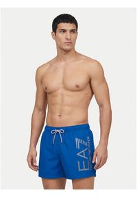 EA7 Emporio Armani Szorty kąpielowe 7M002001 AF14497 MB015 Niebieski Regular Fit. Kolor: niebieski. Materiał: syntetyk #3