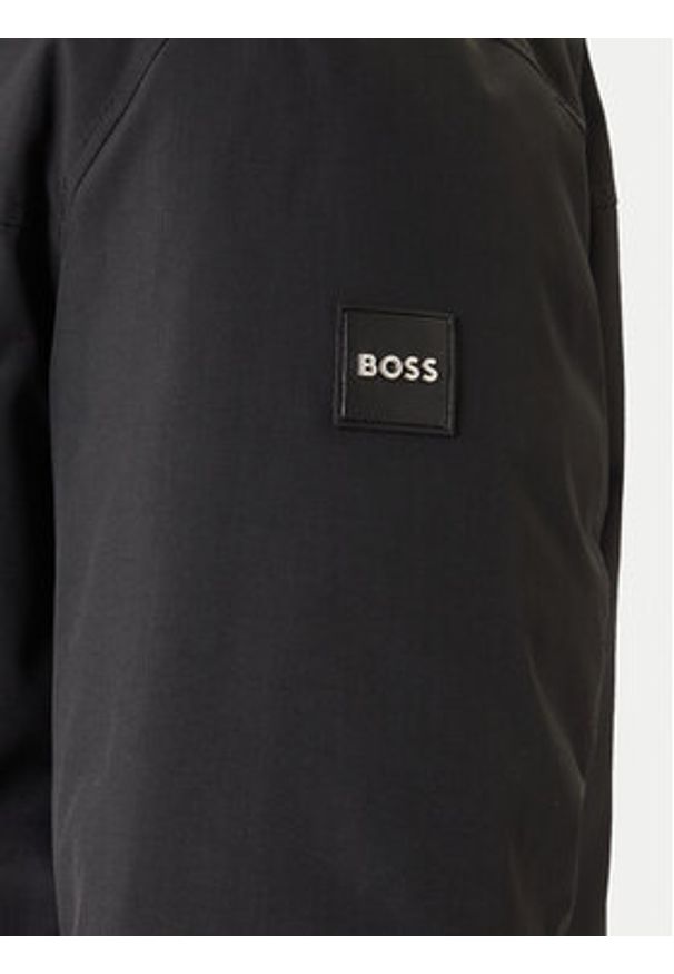 BOSS Kurtka puchowa H-Detoni 50540472 Czarny Regular Fit. Kolor: czarny. Materiał: syntetyk
