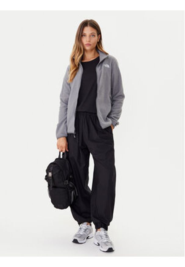 The North Face Polar Glacier NF0A8D2F Szary Regular Fit. Kolor: szary. Materiał: syntetyk