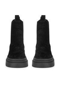 Badura Sztyblety 3C12701F Czarny. Kolor: czarny. Materiał: zamsz, skóra #7