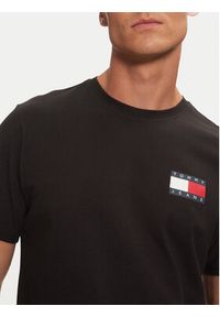 Tommy Jeans T-Shirt Essential Flag DM0DM20740 Czarny Slim Fit. Kolor: czarny. Materiał: bawełna #5