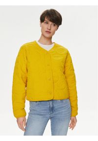 Wrangler Kurtka przejściowa 112351428 Żółty Relaxed Fit. Kolor: żółty. Materiał: lyocell