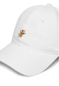 TOMMY HILFIGER - Tommy Hilfiger Czapka z daszkiem AW0AW18345 Biały. Kolor: biały. Materiał: len #4