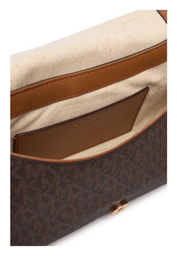 MICHAEL Michael Kors Torebka 30R6GY5S2B Brązowy. Kolor: brązowy. Materiał: skórzane