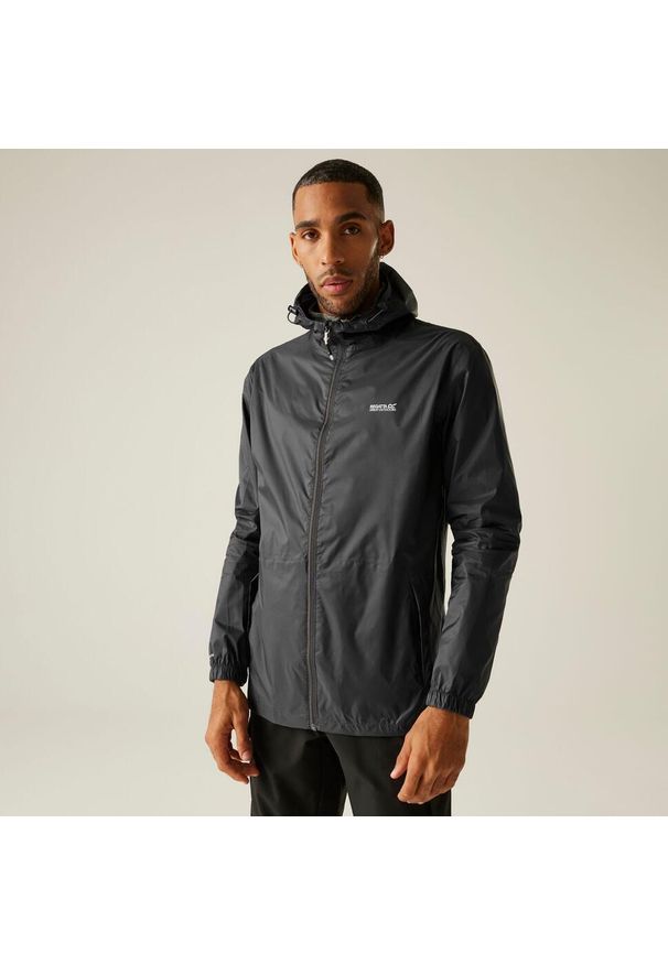 Regatta - Kurtka trekkingowa męska Pack It Jacket III kieszonkowa. Kolor: szary