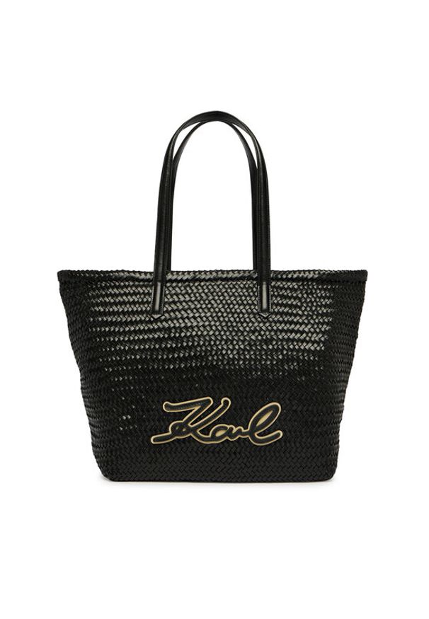 Karl Lagerfeld - KARL LAGERFELD Torebka B2W30205 Czarny. Kolor: czarny. Materiał: skórzane