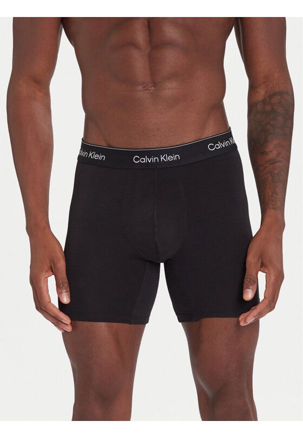 Calvin Klein Underwear Komplet 3 par bokserek LV00NB4394 Czarny. Kolor: czarny. Materiał: bawełna