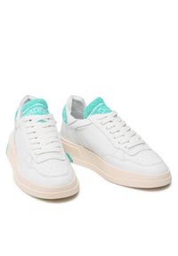 Badura Sneakersy 1081 Biały. Kolor: biały. Materiał: skóra