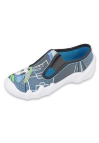 Befado obuwie dziecięce 290X223 Soft-B niebieskie szare. Kolor: niebieski, szary, wielokolorowy. Materiał: tkanina, bawełna #5