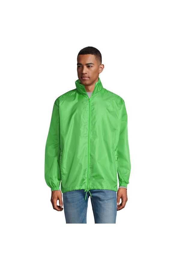 SOL'S - Kurtka Wiatrówka Unisex Dla Dorosłych. Kolor: szary