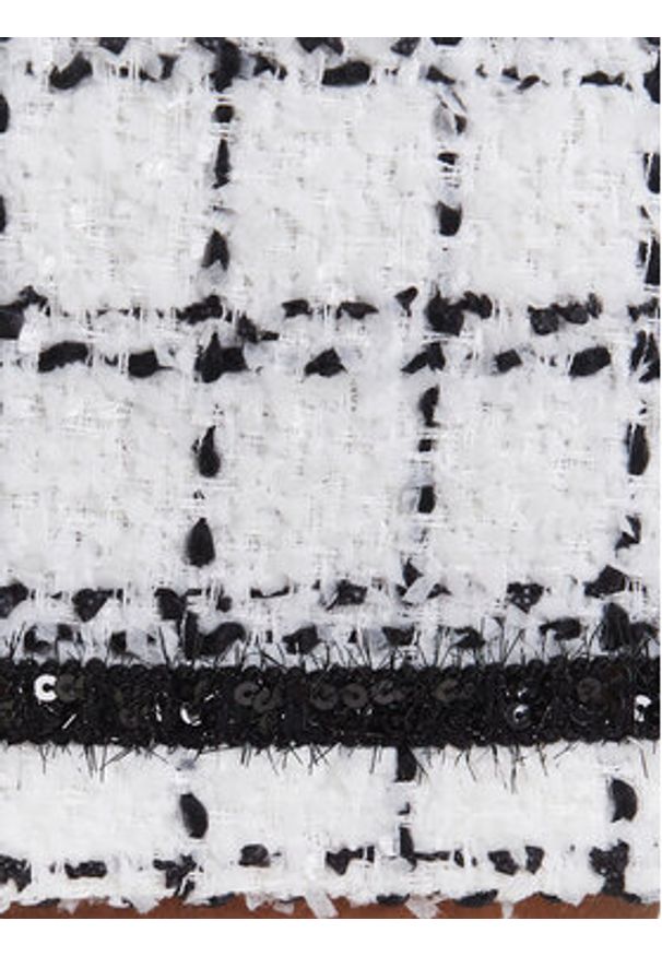 Karl Lagerfeld - KARL LAGERFELD Spódnica mini A3W12019 Écru Regular Fit. Materiał: syntetyk