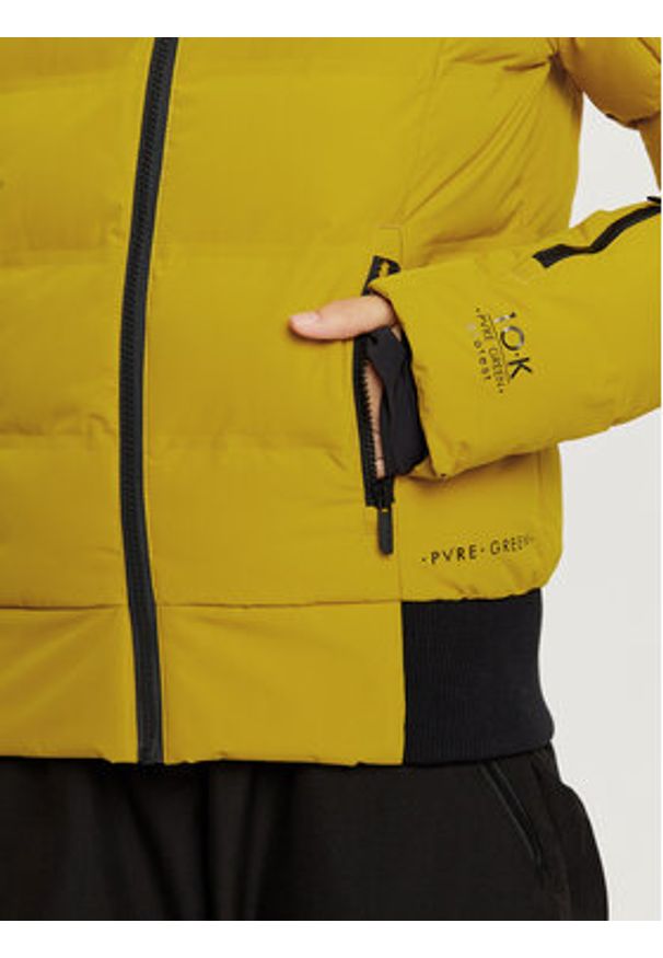 Protest Kurtka narciarska Alysumi 6610744 Żółty Slim Fit. Kolor: żółty. Materiał: syntetyk. Sport: narciarstwo